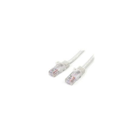 Cable Startech 3M Blanco Red 100Mbps Cat5E Ethernet Rj45 Snagless
