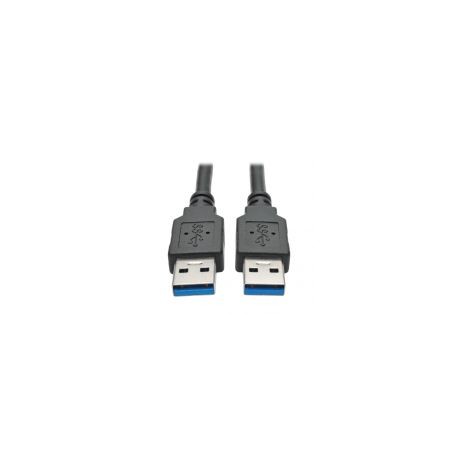 Cable Usb 3.0 Superspeed A/A M/M Negro 0.91 M 3 Pies+