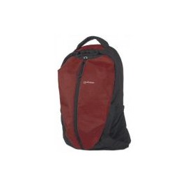 Mochila Manhattan 15.6" Airpack Nylon, Negro/Rojo 439725
