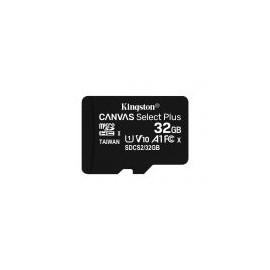 Micro Sd Kingston 32Gb Micsdhc Canvas Select Plus A1 C10 Single Pack