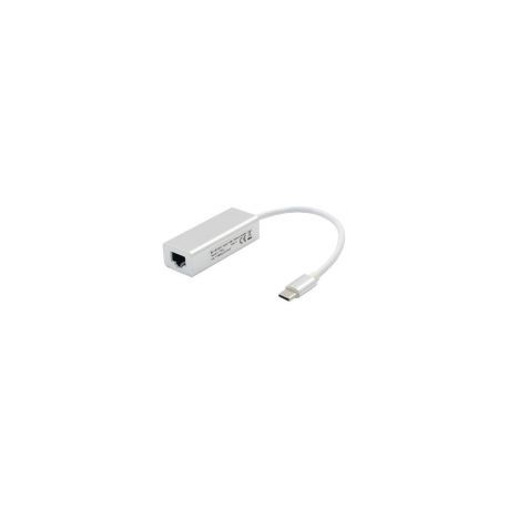 Adaptador Usb Brobotix Usb-C - Rj-45 Hembra Blanco 651879