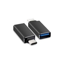 Adaptador Usb Brobotix Usb-C Macho Usb 3.0 Hembra Negro 651480